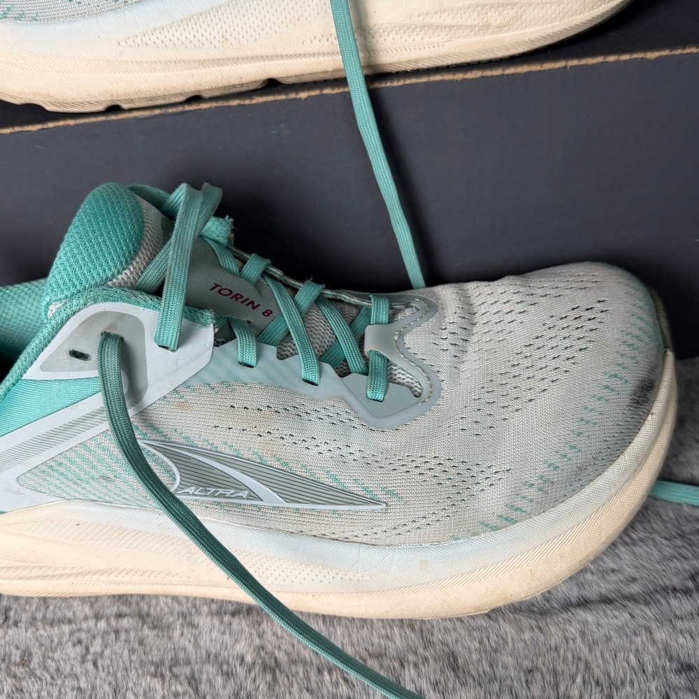 Altra Torin 8 Womens Running Shoes Teal Grey AL0A85QF342 Size 9 - Picture 2 of 10